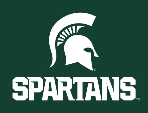 Michigan State Spartans Green Lumilawn Sign