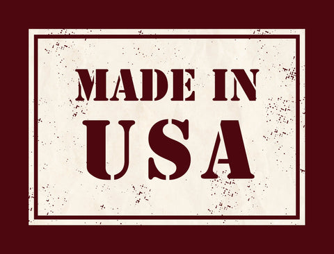 Made In USA Patriotic Yard Sign