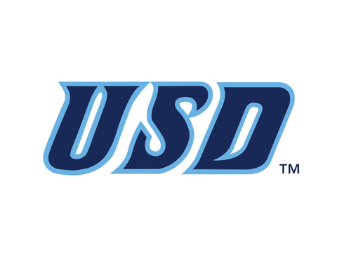 USD Founders Blue Mark White Yard Sign