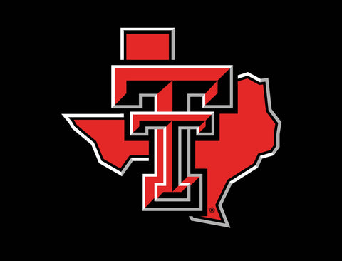 Texas Tech State Black Lumilawn Sign