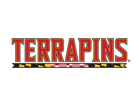 Maryland Terrapins Mark White Lumilawn Sign