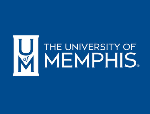 University of Memphis UM Blue Lumilawn Sign