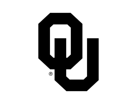 Oklahoma Black Athletics Mark White Yard Sign