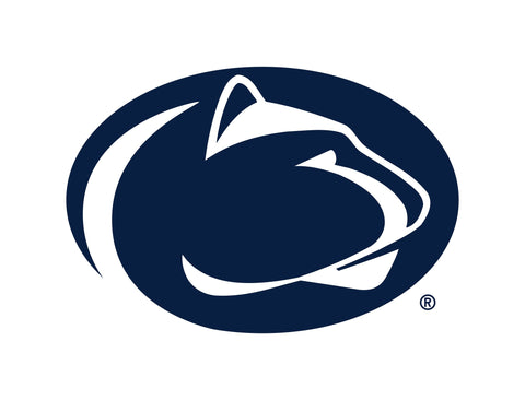 Penn State Lion Mark White Lumilawn Sign