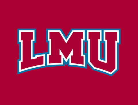 LMU Athletics Mark Crimson Lumilawn Sign