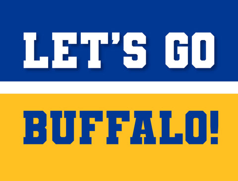 Buffalo Professional Hockey Fandom Yard Sign