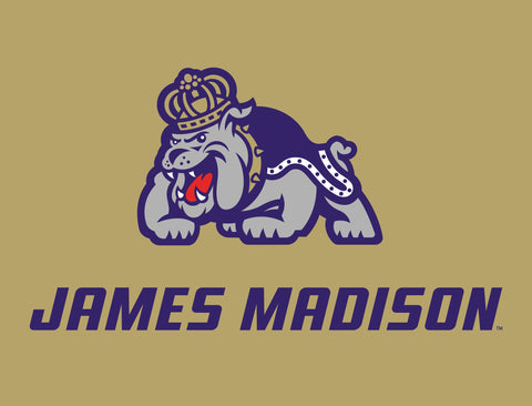 James Madison Duke Gold Yard Sign