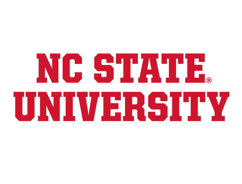 NC State University White Yard Sign