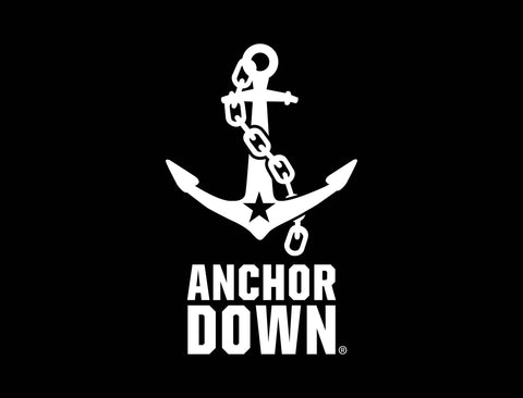 Vanderbilt University Anchor Down Black Yard Sign