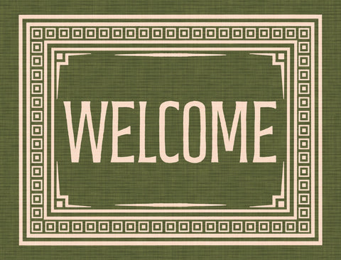 Luxe Welcome Lumilawn Sign