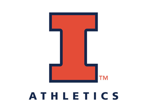 Illinois Sports Mark White Lumilawn Sign