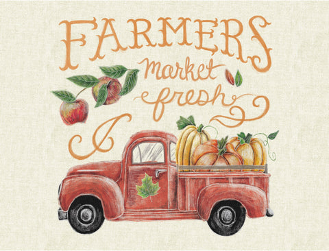 Fall Inspired Farmers Market Yard Sign