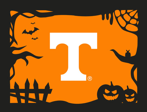 Halloween Tennessee T Orange Yard Sign