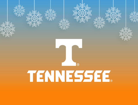 Snowflake Sunset Tennessee T Holiday Yard Sign