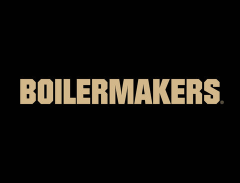 Purdue Boilermakers Black Lumilawn Sign