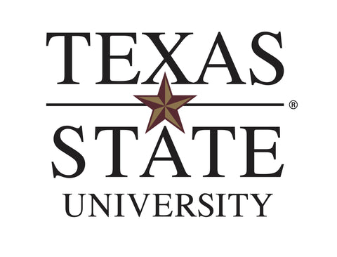 Texas State University White Lumilawn Sign