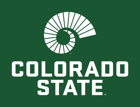 Colorado State Logo Green Lumilawn Sign