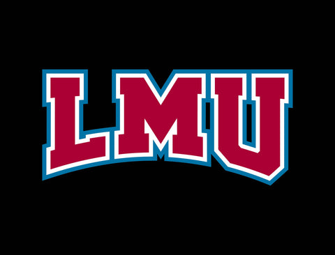 LMU Athletics Mark Black Lumilawn Sign