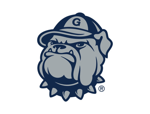 Georgetown Bulldog Mascot White Lumilawn Sign