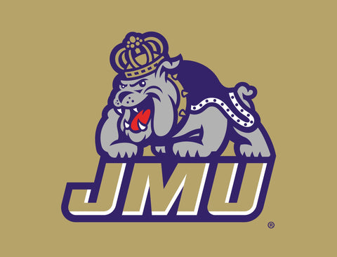 JMU Duke Dog Combo Gold Yard Sign