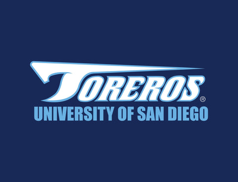 USD Toreros Athletics Mark Blue Yard Sign