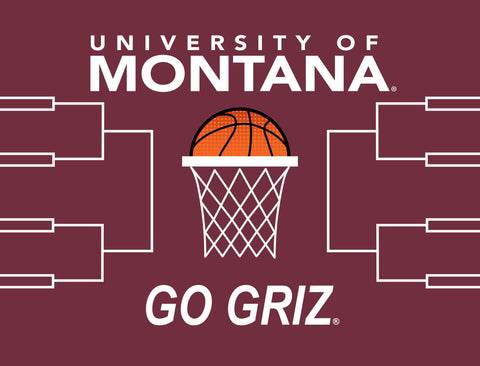 Montana Basketball Lumilawn Sign