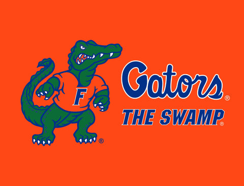 Florida Albert Gators Orange Lumilawn Sign