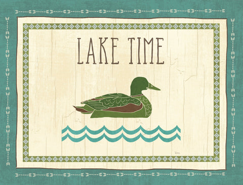 Lake Time Yard Sign