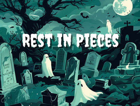 Rest In Pieces Halloween Yard Sign