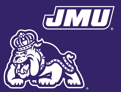 JMU Purple Duke Dog Lumilawn Sign