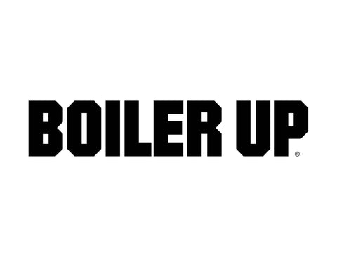 Purdue Boiler Up White Lumilawn Sign