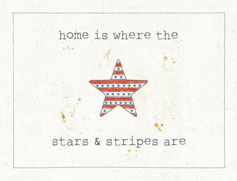 Stars and Stripes Yard Sign