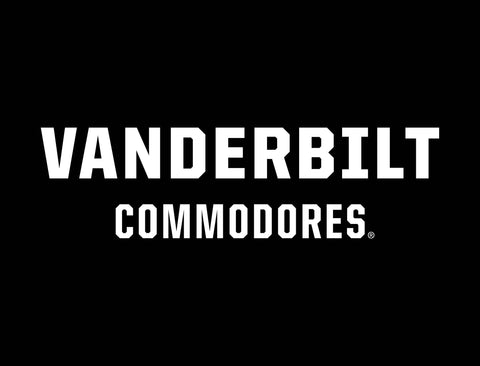 Vanderbilt University Wordmark Black Yard Sign