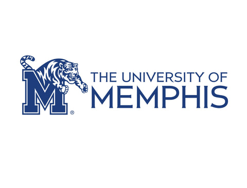 Memphis UM Tiger Blue Yard Sign