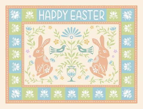 Happy Easter Frame Lumilawn Sign