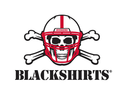 Nebraska Blackshirts White Lumilawn Sign