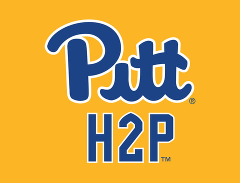 Pittsburgh Pitt H2P University Gold Lumilawn Sign