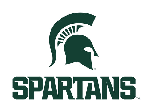 Michigan State Spartans White Lumilawn Sign