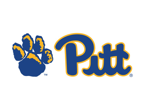 Pittsburgh Pitt Paw White Lumilawn Sign