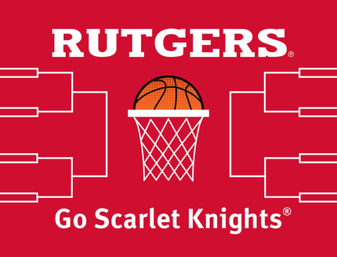 Rutgers Basketball Lumilawn Sign