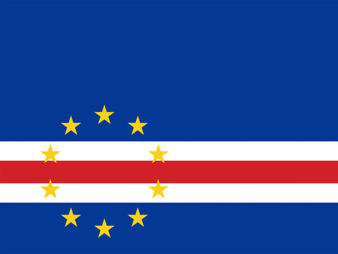 Flag Cape Verde Yard Sign