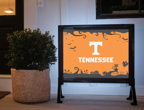 Halloween Tennessee T Orange Lumilawn Sign