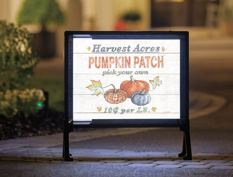 Pumpkin Patch Yard Sign