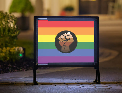 POC Pride Yard Sign