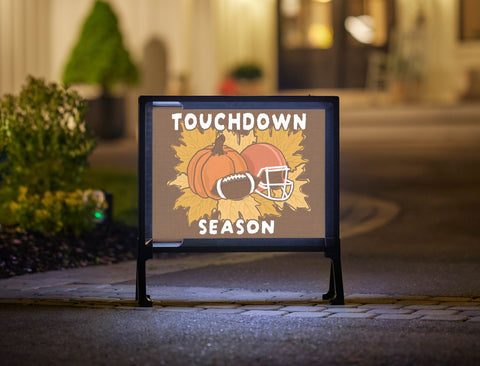 Touchdown Season Yard Sign