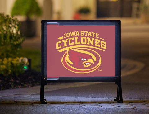 Iowa State Cyclones Red Yard Sign