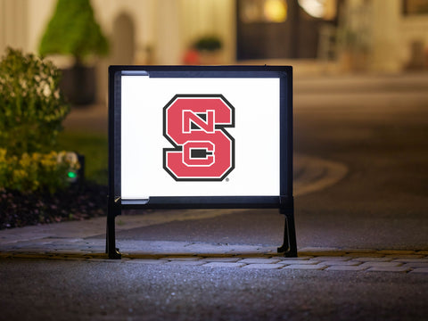 NC State NCS White Yard Sign