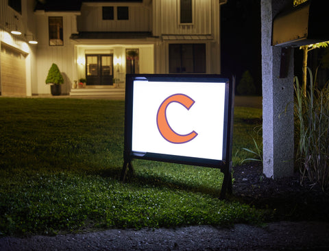 Clemson C Mark White Yard Sign