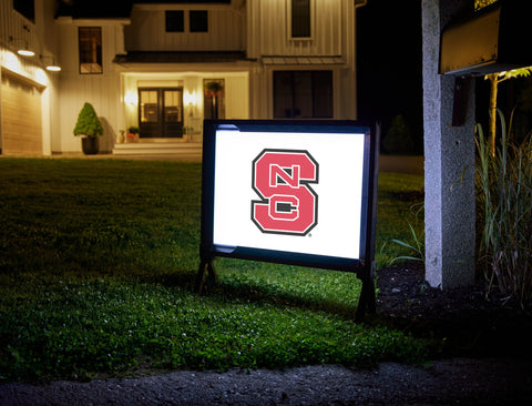 NC State NCS White Yard Sign