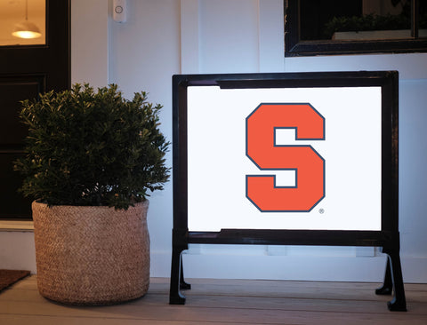 Syracuse University S White Yard Sign